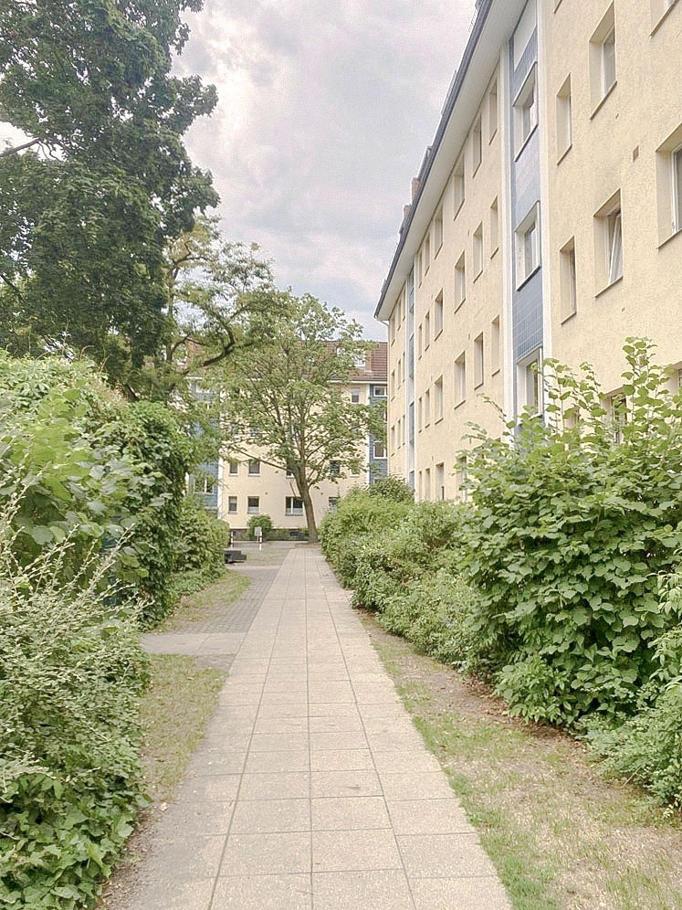 Grünes Wohnumfeld am Objekt