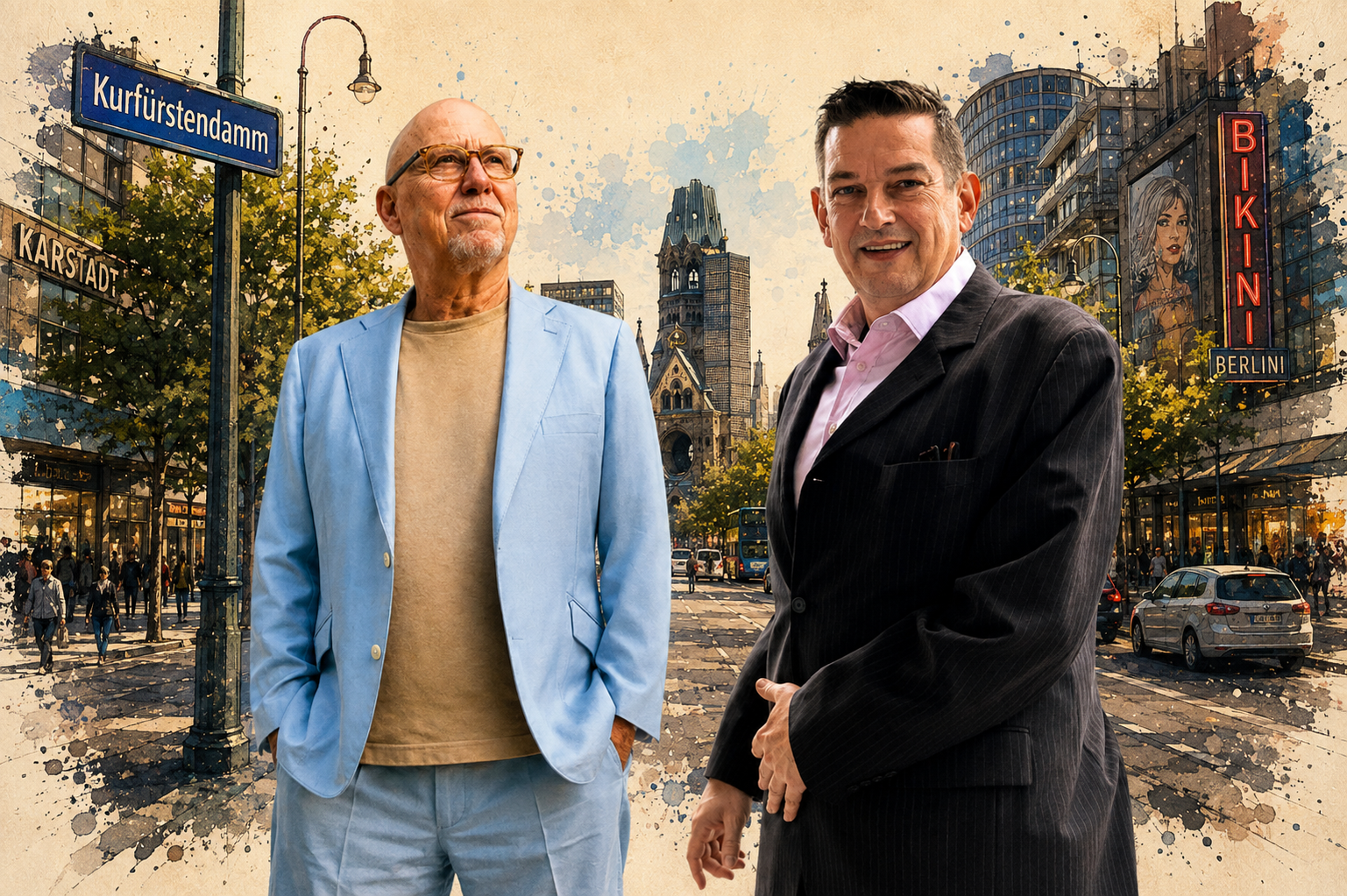 Andreas Steike und Ralph Ünal